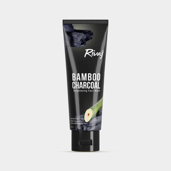 Rivaj Whitening Face Wash - Bamboo Charcoal