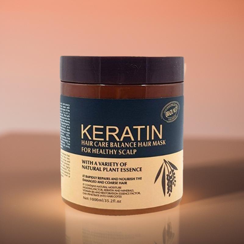 Keratin Hair Mask for Frizzy Hair
