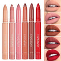 HANDAIYAN Waterproof Lip Liner Pack of 6 – Matte Finish, Smudge-Proof & Long Wear Lip Pencils