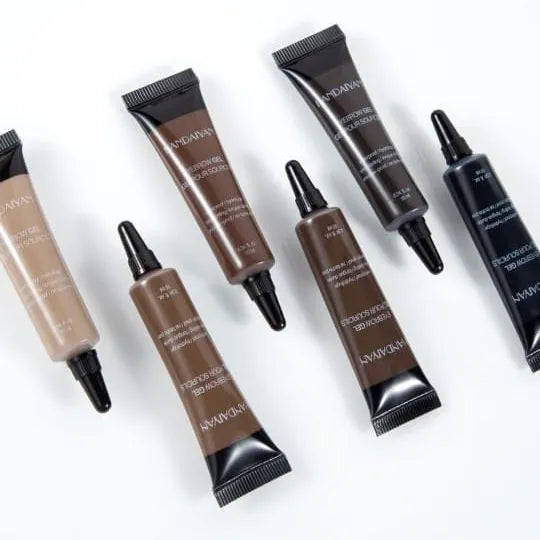 Waterproof Eyebrow Dye Eyebrow Gel Tint Eyebrow Brush