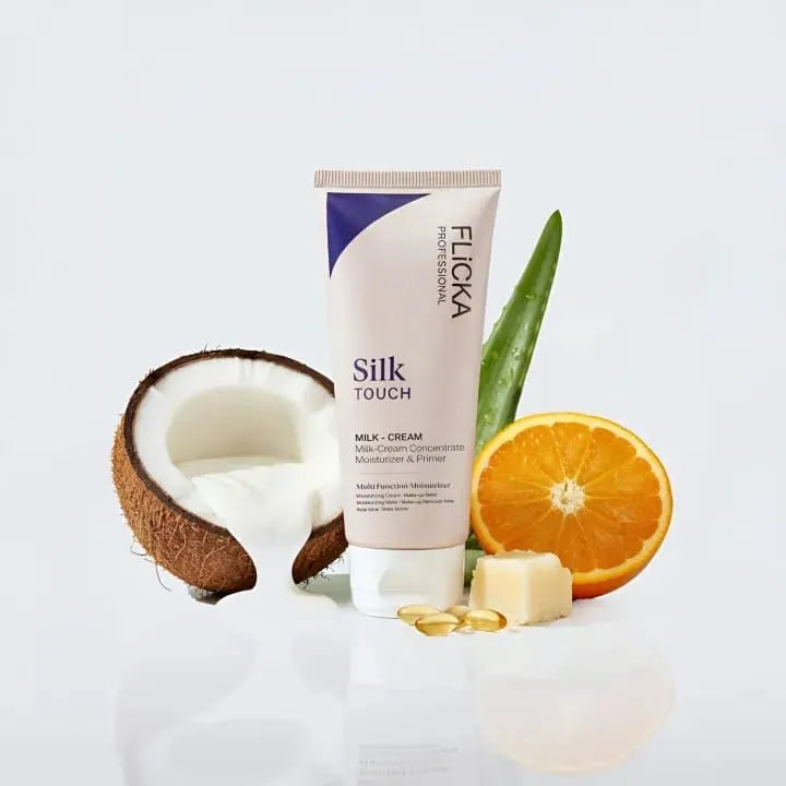 Flicka Silk Touch 3 in 1 Moisturizer Primer for Face 60g